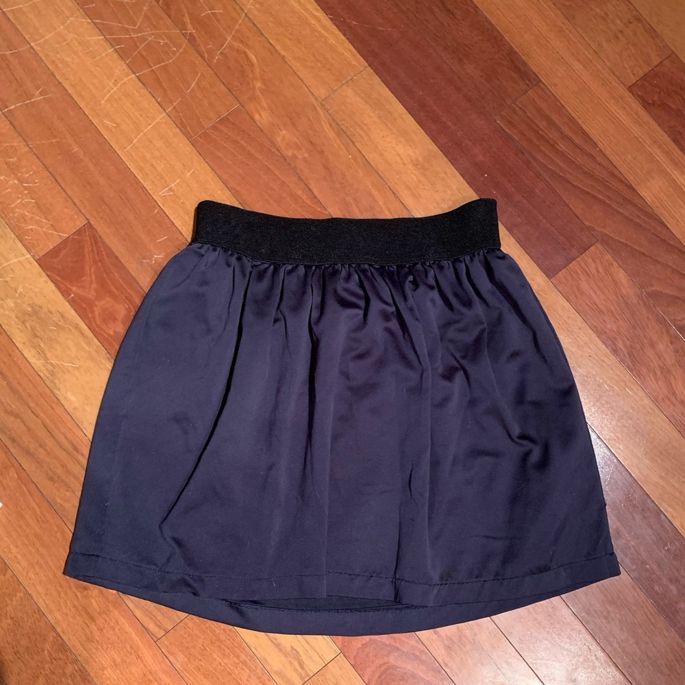Satin Mini Skirt